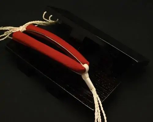 真角・黒捌きに会津木綿花緒・白ツボ