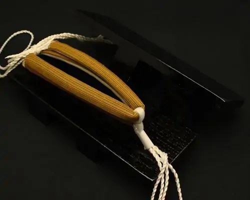 真角・黒捌きに会津木綿花緒・白ツボ