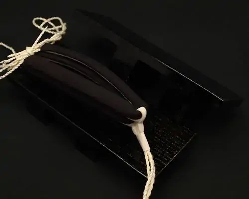 真角・黒捌きに会津木綿花緒・白ツボ