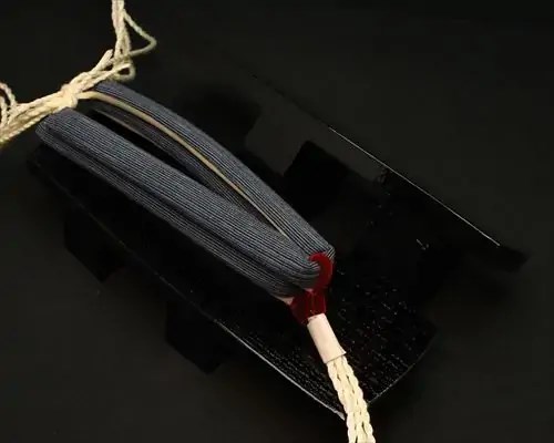 相三味・黒捌きに亀田縞縮花緒