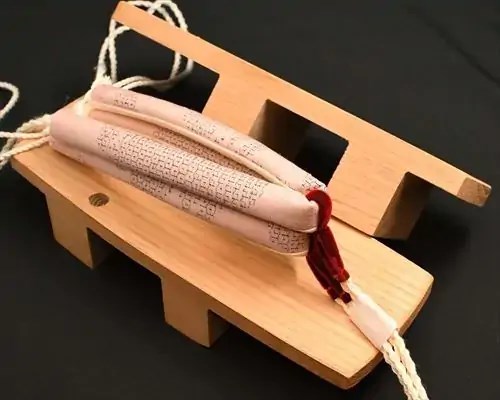 相三味・白木に亀甲結城紬花緒