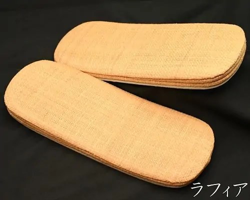 ラフィア草履