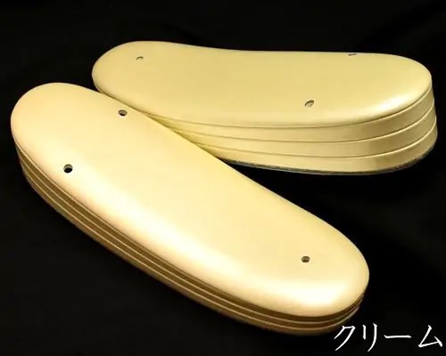 ３分３枚本革草履　クリーム